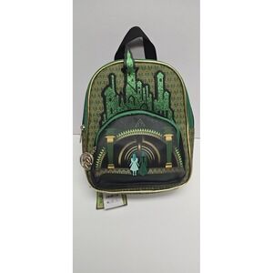 NEW WITH TAGS!  Wicked Mini Backpack Emerald City Elphaba & Glinda